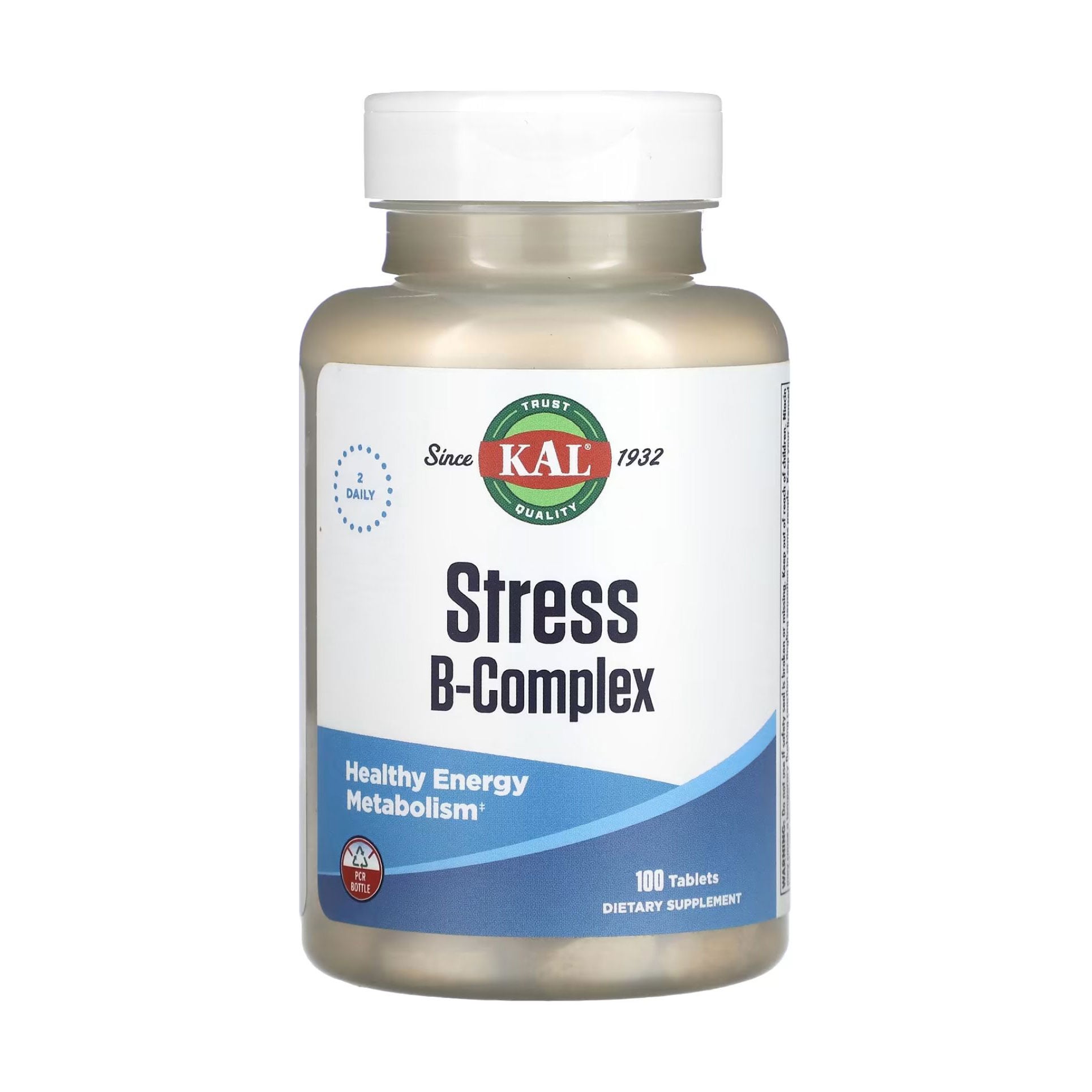 Комплекс вітамінів групи В KAL Stress B-Complex, 100 таблеток
